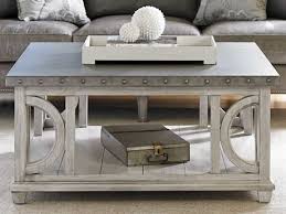 This modern table is framed by an iron base, complete with a mango wood tabletop. Moe S Home Collection White 48 Wide Round Coffee Table Megk111018