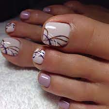 La imagen anterior muestra una imagen con un diseño de uñas para decorar las uñas de los pies muy . Modelos Para Unas Del Pie Disenos Increibles Tendencia