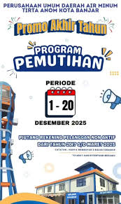 Tirta Anom Banjar Buka Program Pemutihan Piutang, Pelanggan Nonaktif Bisa  Aktif Lagi Tanpa Denda - Insiden 24