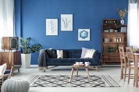 China home livingroom luxury metal frame base dark blue fabric sofa with ring armrest china home furniture living room furniture>. 20 Blue Living Room Ideas That Will Delight You