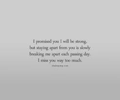 Distance between two hearts is not an obstacle…rather a beautiful reminder of just how strong true love can be.. 92 I Miss You Quotes To Help You Express Your Longing For Him