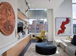 Réaliser une déco mur tv. Deco Murale Salon En 50 Idees Originales Et Modernes