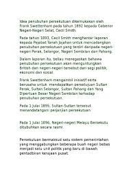 M10 tujuan & kesan nnmb. Negeri Negeri Melayu Bersekutu