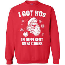 Ludacris I Got Hoes In Different Area Codes Nate Dogg Santa Etsy Sweatshirts Long Sleeve Shirts Mens Sweatshirts