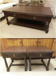 The distance from the front of the sofa to the coffee table should be between 12 and 18 inches. Coffee Table Traditions Furniture Islamabad