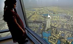 Burj khalifa, dubai, united arab emirates. Burj Khalifa Das Hochste Gebaude Dubais Und Der Erde Der Gigantische Wolkenkratzer In Downtown Dubai Hat Eine Hohe Von Wolkenkratzer Dubai Hochste Gebaude