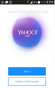Yahoo Mail Mobile Sign Up Create A New Account Free Online Dailys Yahoo Mailing Mail Sign