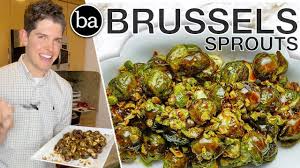 This pan roasted brussel sprouts recipe will forever change the way you look at these little round vegetables.your kids will. I Tested Claire Christina S Glazed Brussels Sprouts Bon Appetit Test 46 Youtube