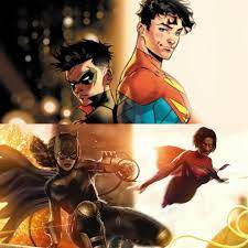 Do you think fans would be less upset if the Super Sons(Jon Kent and Damian  Wayne) were taking up the mantle of Batman and Superman instead of Batgirl  and Supergirl : r/DC_Cinematic