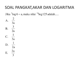 Logaritma termasuk pelajaran matematika di awal kelas x kurikulum 2013. Soal Logaritma Un Smk Dan Pembahasannya Ilmusosial Id