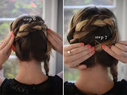 Beautiful and super simple updo for long hair. Braided Hair Updo Tutorial Cupcakes Cashmere
