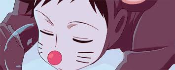 Sleepy Mori ;w; GIF | Gfycat