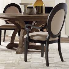 These oval back dining room chairs are available in various distinct colors and shapes to choose from and can also be customized according to your preferred style and. Hooker Furniture Corsica Upholstered Oval Back Arm Dining Chair In Dark Wood 5280 75402