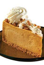 The cheesecake factory announced pumpkin cheesecake and pecan pumpkin cheesecake for the fall starting september 1. Pumpkin Cheesecake Pumpkin Cheesecake Recipes Cheesecake Factory Pumpkin Cheesecake Pumpkin Cheesecake