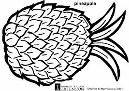 Malvorlage Ananas Kostenlose Ausmalbilder Zum Ausdrucken