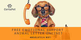 Your free registration at usaservicedogs.org will be valid for the lifetime of your dog. Is A Free Emotional Support Animal Letter Online Real Certapet