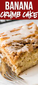 Banana Crumb Cake Recipe Recipe Crumb Cake Recipe Banana Crumb Cake Banana Recipes