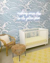 Wave Themed Nursery Baby Nursery Decor Nursery Baby Room Project Nursery
