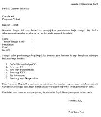 Apakah kamu sedang mencari contoh surat lamaran kerja tulis tangan? Contoh Surat Lamaran Kerja Umum Yang Baik Dan Benar Tulis Tangan
