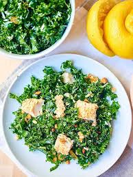 Want a cozy chicken stew that tastes like it's been braising all day, but takes just an hour to prepare? Kale Salad With Baked Almond Chicken Easy Healthy