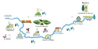 I am writing to you a canal route across france would provide safe transport, avoiding the pirates of the gibraltar straits, and also shorten the distance need to deliver. The Course Velorail Du Canal Du Midi