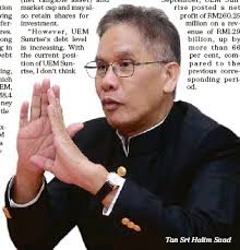 The edge malaysia outstanding property entrepreneur 2015 winner: Halim Saad To Acquire Khazanah Nasional S Stake In Uem Sunrise Pressreader