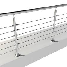 Unlike other stainless steel railing systems on the market, we use only thick walled 304 or 316 type material to meet the unique tension requirements of cable railing systems. Railing 3d Model Steel Railing Stainless Steel Railing Steel Textures