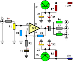 There have one microphone input and audio output. Circuit Diagram Circuit Diagram Splitter Audio