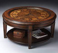 Butler specialty company butler vasco old world map clock coffee table. Goodshomedesign