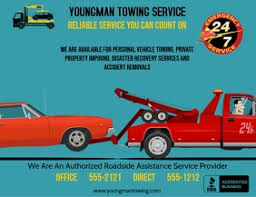 Personalize it with photos & text or purchase as is! Customizable Design Templates For Towing Postermywall