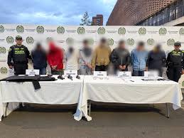 Capturados ocho presuntos integrantes de una banda de fleteros en Usaquén |  Secretaria Distrital de Seguridad, Convivencia y Justicia