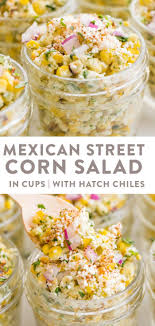 These nachos have given me life this summer. Mexican Street Corn Salad With Hatch Chiles Esquites 40 Aprons