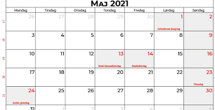 Untuk template kalender 2021 versi yang gratis dari saya bisa di download disini, file dalam format cdr, saya sarankan beli versi premium, selain sebagai bentuk donasi kepada sipembuat designnya itu sendiri, juga pada versi premium anda akan. Download Maj 2021 Kalender Med Helligdage Gratis