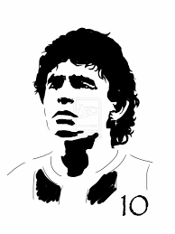 Art Black And White Ronaldo Stencil Stencil Maradona Buscar Con Google Dibujos Para Remeras Impresion De Remeras Dibujos A Lapicero
