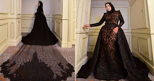 Maybe you would like to learn more about one of these? Tolak Tradisi Warna Baju Pengantin Shila Amzah Pilih Gaun Hitam Untuk Busana Resepsi Vanilla Kismis