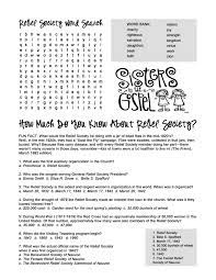 Use it or lose it they say, and that is certainly true when it comes to cognitive ability. Relief Society Activity Page With Word Search And Trivia Questions Lds Relief Society Relief Society Lessons Relief Society Activities