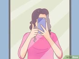 Activate the rear camera of your android phone. Simple Ways To Take A Mirror Selfie 12 Steps With Pictures