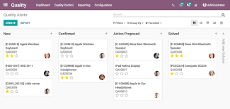 Odoo is capable of adapting to a company's development and growth. Odoo Quality