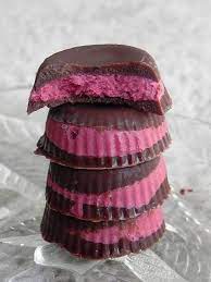 Raw Raspberry Cream Filled Chocolate Candies Desserts Candy Desserts Candy Recipes