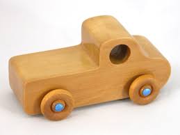 Handmade Wooden Toy Truck Play Pal Pickup Truck Toys Toy Truck Wood Truck Wooden Truck Wooden Toy Blue Wooden Toy Trucks Wooden Truck Wooden Toys Plans