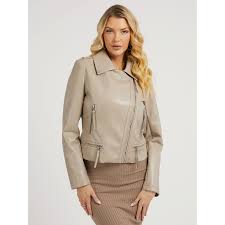 Women's leatherette jacket Guess New Monica