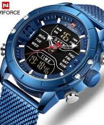 Naviforce Men Watch Top Luxury Brand Man Military Sport Quartz Wrist Watches Stainless Steel Led Digital Clock Relogio Masculino In 2020 Watches For Men Wristwatch Men Military Watches