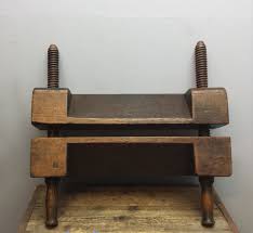 Replacement Black And Decker Workmate Parts Old Finishing Press It Is Finished Bookbinding Study