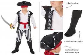 Cotume Pirate Simple Deguisement Pirate Garcon Deguisement Pirate Costume De Pirate