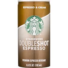 Starbucks Doubleshot Espresso Cream 6 5 Fl Oz Walmart Com Walmart Com