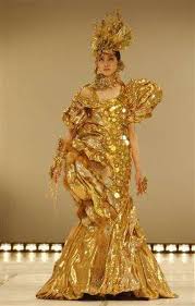 40 Avant Garde Dresses Dresses Gold Dress Recycled Dress