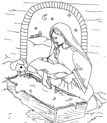 See more ideas about coloring pages, catholic coloring fatima prayer coloring page. Mary With Baby Jesus Coloring Page Christmas Coloring Pages Kids Coloring Home