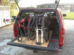 With some pipes, you can make a bike rack that will fit the back of your truck. How To Make A Simple Bike Rack For A Truck Bed B C Guides