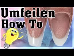 Eingerissener nagel | schnell und einfach reparieren | lyninails Mandelform Aus Einem Square Feilen Vom Square Zur Mandel Youtube