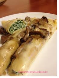 60 g burro, 30 g farina, 500 ml di latte, noce moscata, sale. Cannelloni Spinaci E Funghi Due Spaghetti In Famiglia